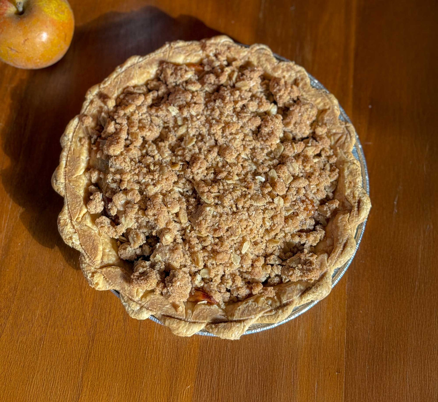 Apple Crumb Pie