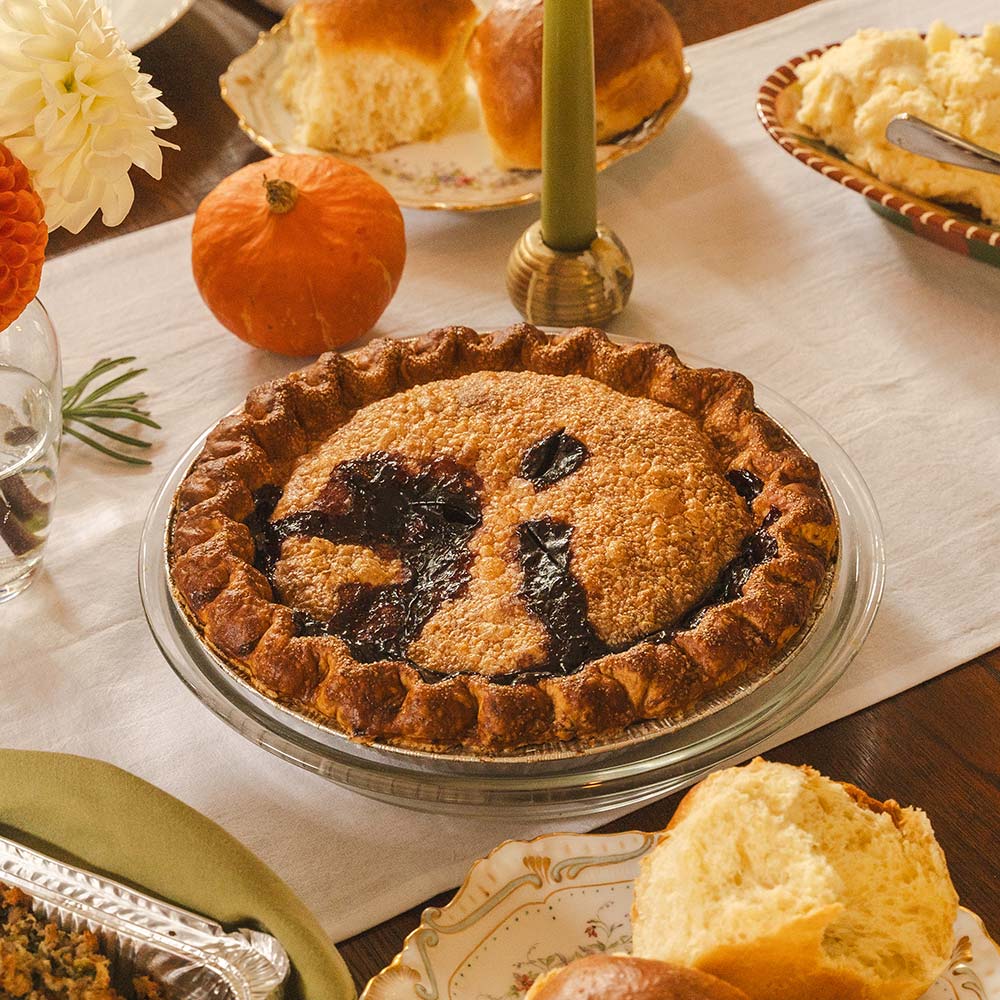 Maine Wild Blueberry Pie