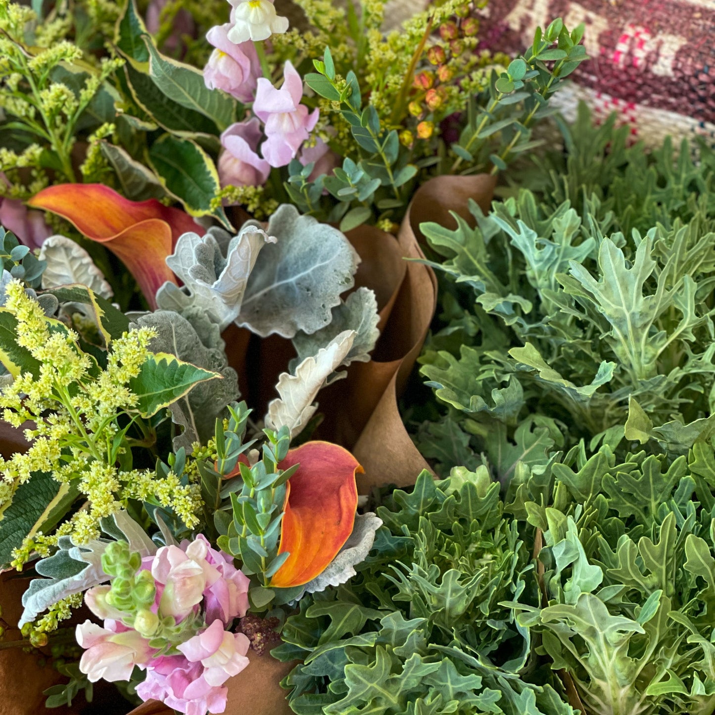 Seasonal Christmas Flower Bouquet