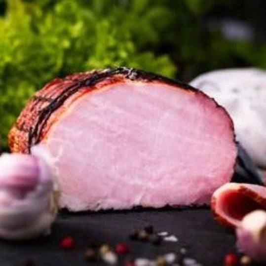 Hardwood Smoked Old Fashion Ham, Bone-in ($20 Deposit)