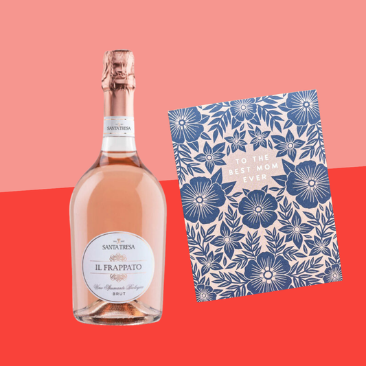 Mother's Day Bundle: Santa Tresa Sparkling Rosé Frappato + Katharine Watson Card