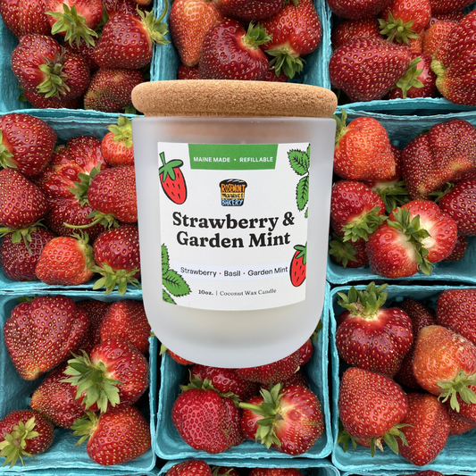 Strawberry & Garden Mint Candle