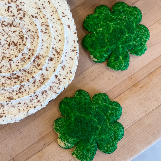 St. Patrick's Shamrock Cookie (4-pack)