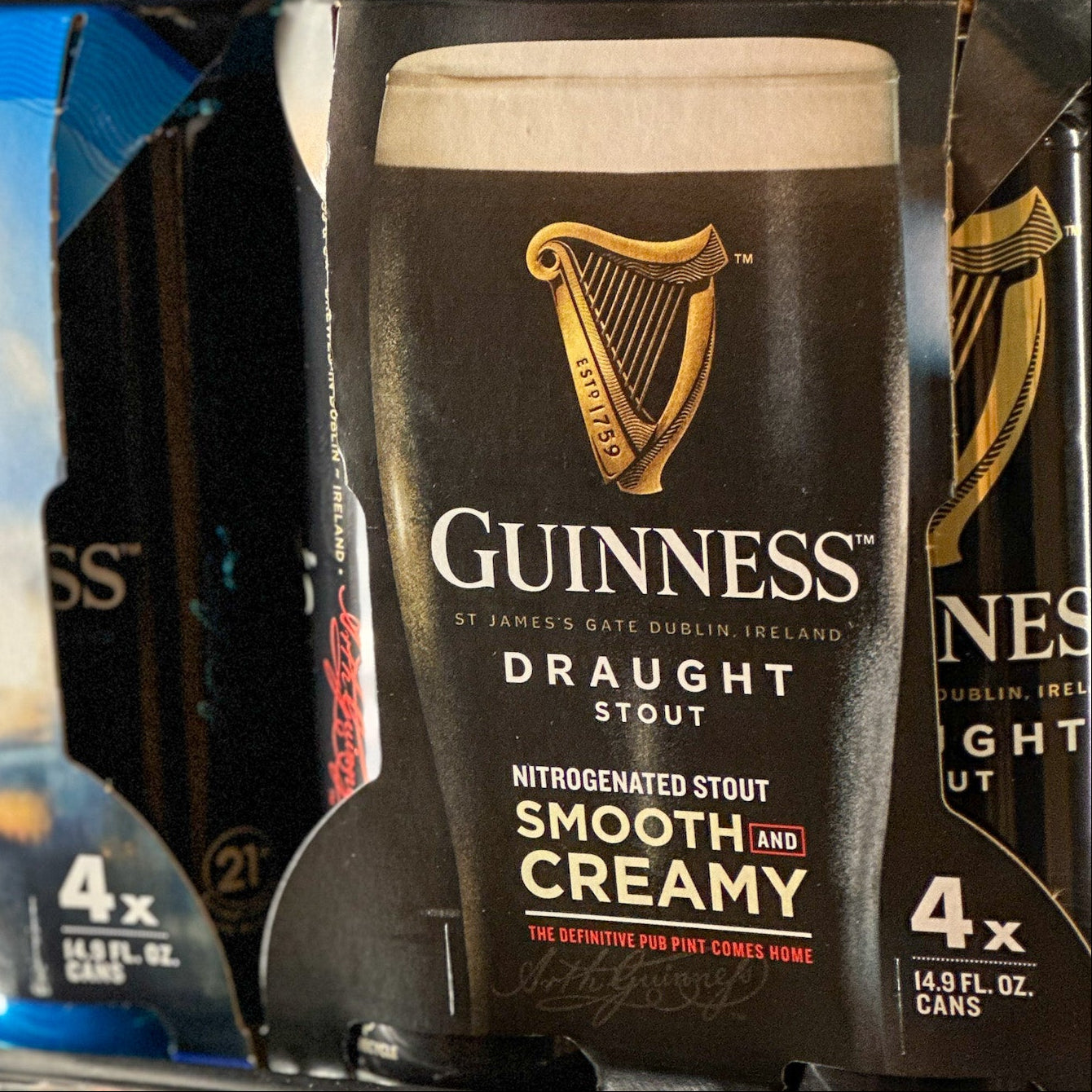 Guinness Draught Stout (4 pack)