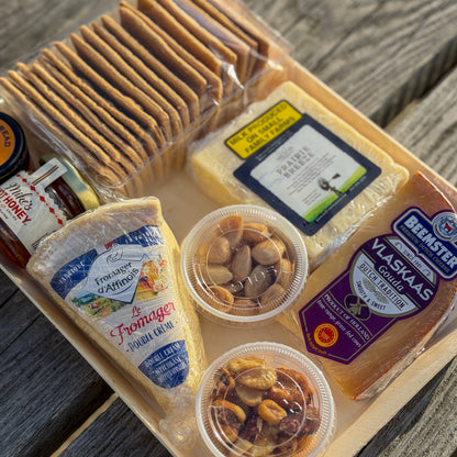 Holiday cheese platter