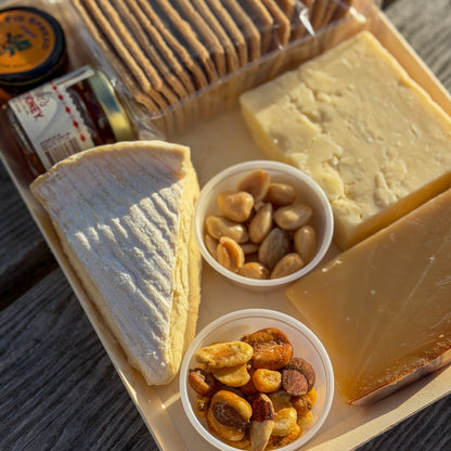 Holiday cheese platter