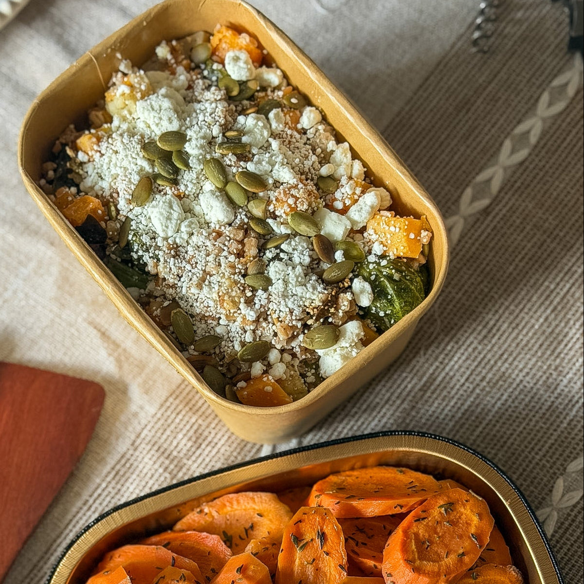 Harvest Vegetable Farro Salad (V)