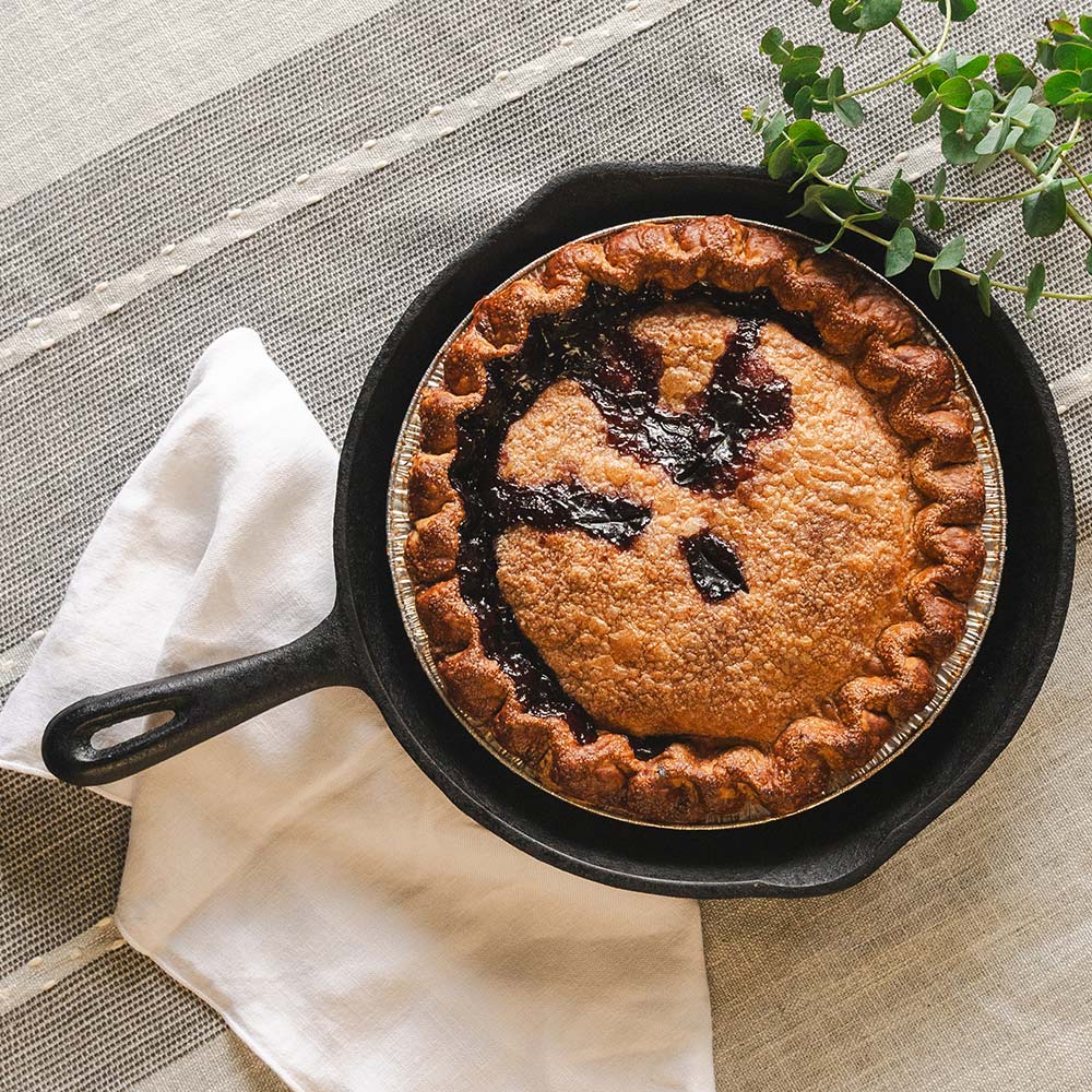 Maine Wild Blueberry Pie