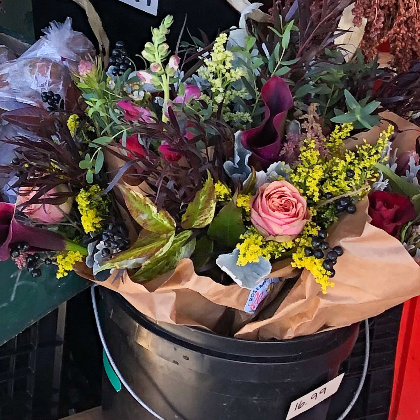 Seasonal Christmas Flower Bouquet