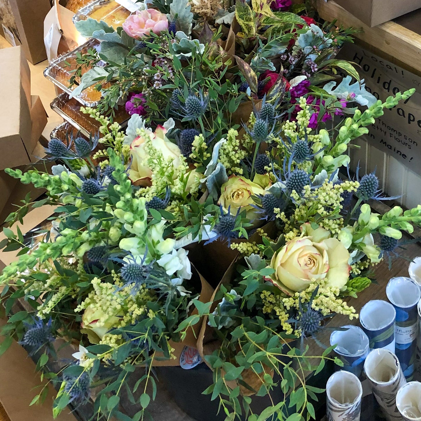 Seasonal Christmas Flower Bouquet