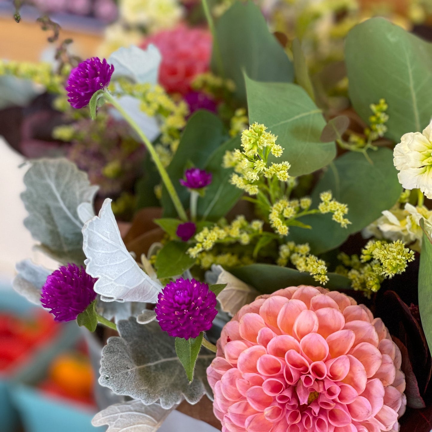 Seasonal Christmas Flower Bouquet